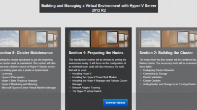 Building and Managing a Virtual Environment with Hyper-V Server 2012 R2 Video #HyperV @PacktPub @EricSiron 10 Building and Managing a Virtual Environment with Hyper-V Server 2012 R2 Video #HyperV @PacktPub @EricSiron 4