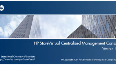 Upgrade HPE StoreVirtual VSA From V11.0 To V12.0 on HyperV 2012 R2 Cluster #SCVMM #VMM 4