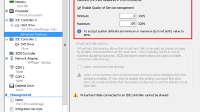 Windows Server Hyper-V DEMO04: Distributed Storage QoS 2