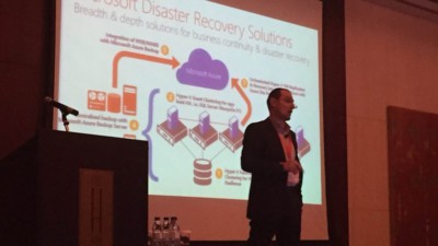 My Session on Azure Site Recovery and Microsoft Azure Backup at the #Azure #ITCamp #ASR #HyperV 2