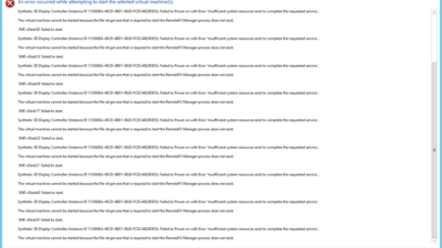 The File rdvgm.exe is Required to Start The RemoteFX Manager Process Does Not Exist