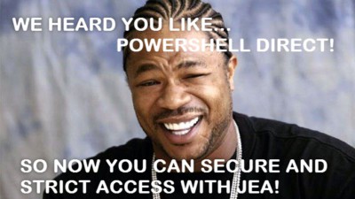 Step by Step: Secure and Control a PowerShell Direct Session with Just Enough Administration #HyperV #PowerShell #JEA 4