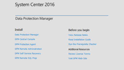How to install DPM 2016 on Windows Server 2016 and SQL Server 2016? #DPM #SysCtr 13