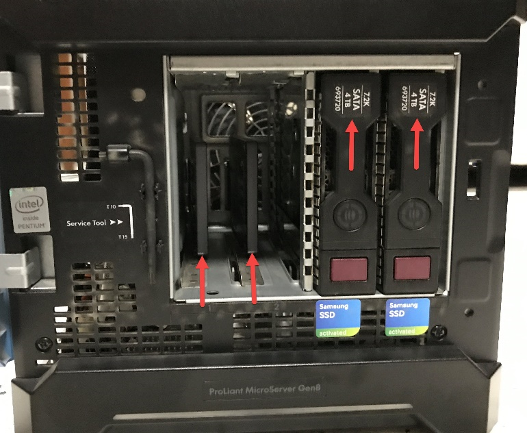 Running Storage Spaces Direct on HPE ProLiant MicroServers #S2D #HyperV 5 Running Storage Spaces Direct on HPE ProLiant MicroServers #S2D #HyperV 4
