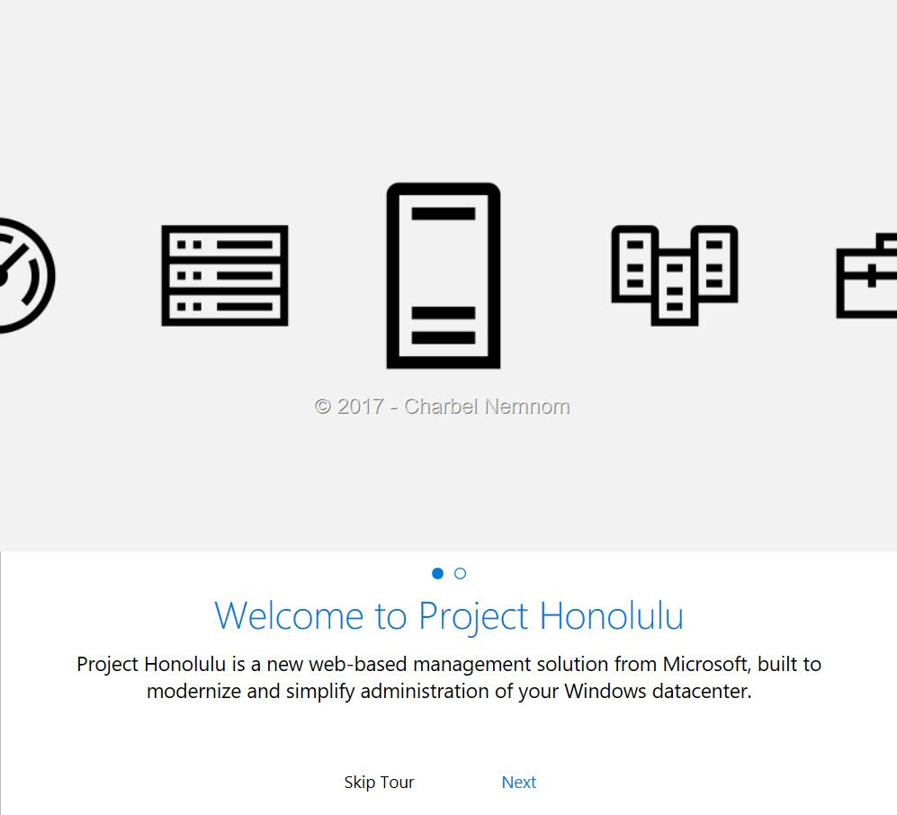 Getting Started with Microsoft Project Honolulu #SeverMgmt #WS #S2D #HyperV #HCI @servermgmt 15