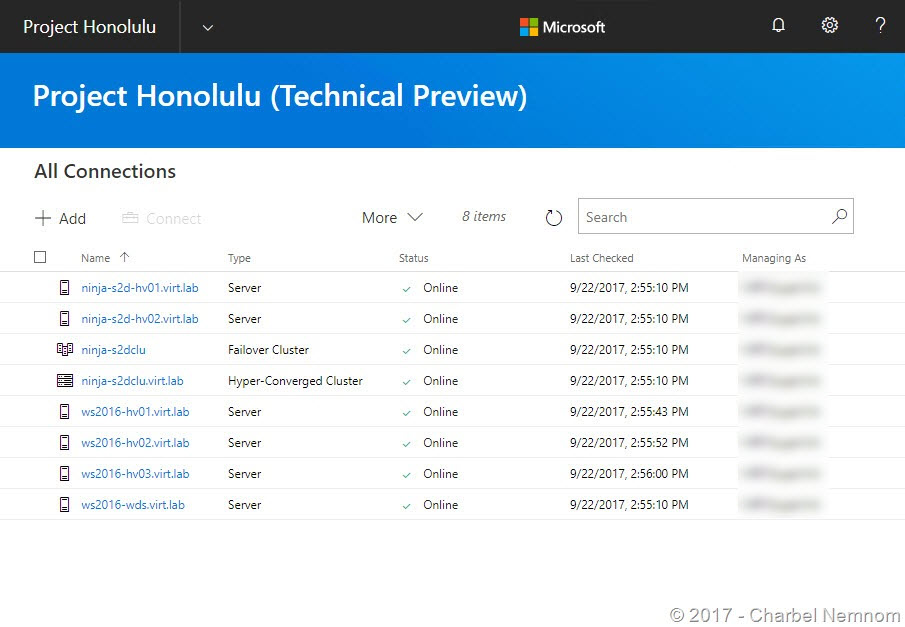 Getting Started with Microsoft Project Honolulu #SeverMgmt #WS #S2D #HyperV #HCI @servermgmt 16