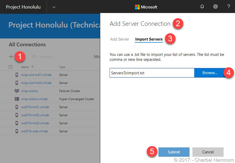 Getting Started with Microsoft Project Honolulu #SeverMgmt #WS #S2D #HyperV #HCI @servermgmt 17