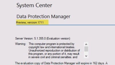 What's New in System Center Data Protection Manager - Preview 1711 #DPM #SCDPM #SysCtr 1