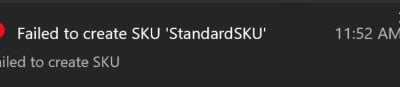 Failed To Create SQL SKU in #AzureStackDevKit Build 20180329.1 #AzureStack #ASDK 1