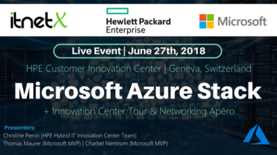 Speaking at HPE Customer Innovation Center in Geneva About Microsoft AzureStack #HPEAzureStack #HPEMSFT #HPECIC @itnetX_CH @HPE_CH @Microsoft_CH 22