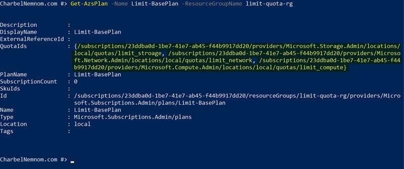 How To Change Quota in Azure Stack using PowerShell #Microsoft #AzureStack #AzureStackDevKit 3 How To Change Quota in Azure Stack using PowerShell #Microsoft #AzureStack #AzureStackDevKit 2