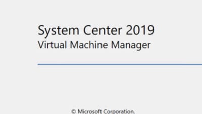 Install System Center 2019 Virtual Machine Manager on Windows Server 2019 and SQL Server 2017