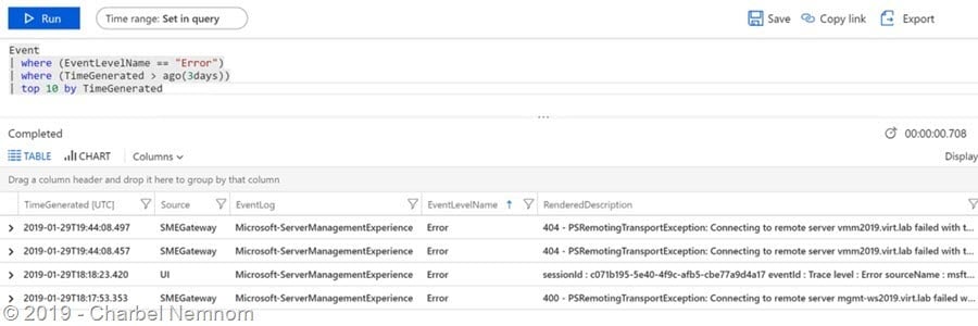 Collect Windows Admin Center Event Logs Into #Azure Log Analytics @ServerMgmt 8