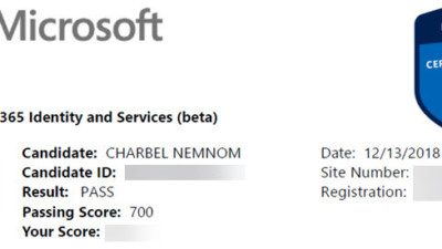 Exam MS-100: Microsoft 365 Identity and Services