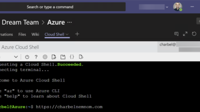 How to Run Azure Cloud Shell in Microsoft Teams