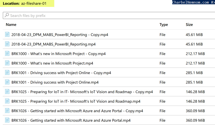 Sync Between Azure Blob Storage and Between Azure File Shares 1