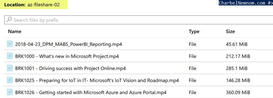 Sync Between Azure Blob Storage and Between Azure File Shares 2