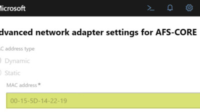 How to Set Dynamic MAC Address On a Hyper-V VM with PowerShell