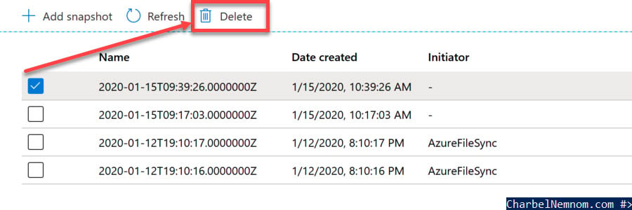 How To Calculate The File Share Snapshots Size for an Azure Storage Account 3 How To Calculate The File Share Snapshots Size for an Azure Storage Account 2