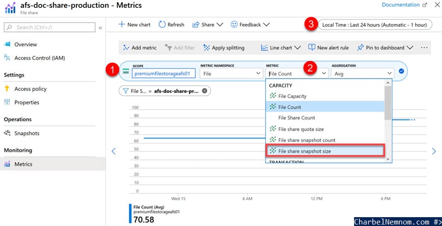 How To Calculate The File Share Snapshots Size for an Azure Storage Account 5 How To Calculate The File Share Snapshots Size for an Azure Storage Account 4
