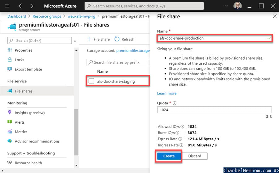 How To Convert Azure File Sync From Standard File Share To Premium File Share 5