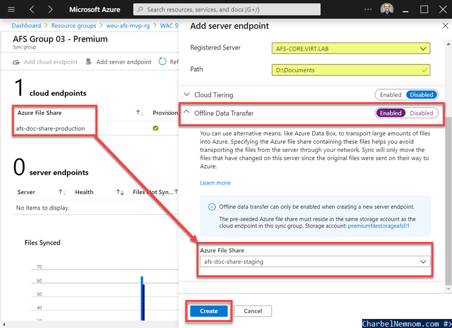 How To Convert Azure File Sync From Standard File Share To Premium File Share 9
