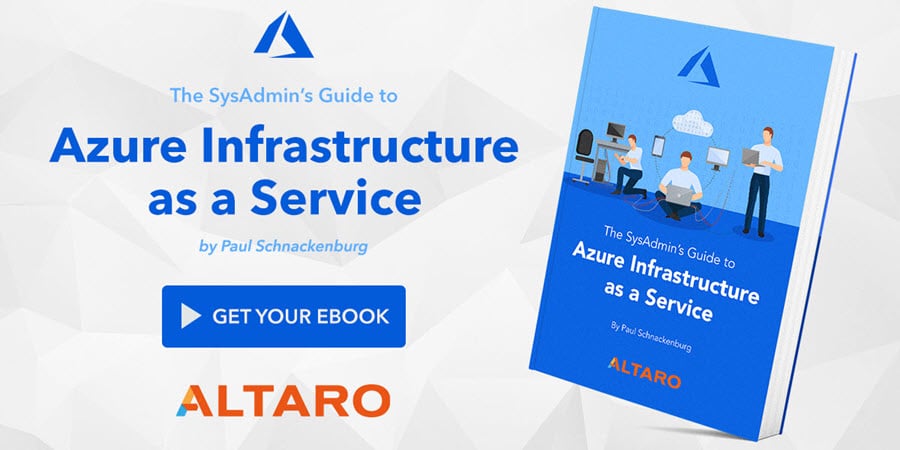 Download Free eBook - Azure Infrastructure as a Service (IaaS) 2
