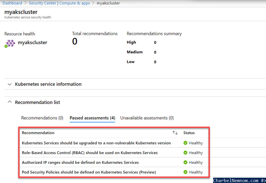 Protect Azure Kubernetes Service (AKS) with Microsoft Defender for Cloud 8 Protect Azure Kubernetes Service (AKS) with Microsoft Defender for Cloud 7