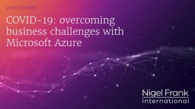 COVID-19: Overcoming Business Challenges With Microsoft Azure 1
