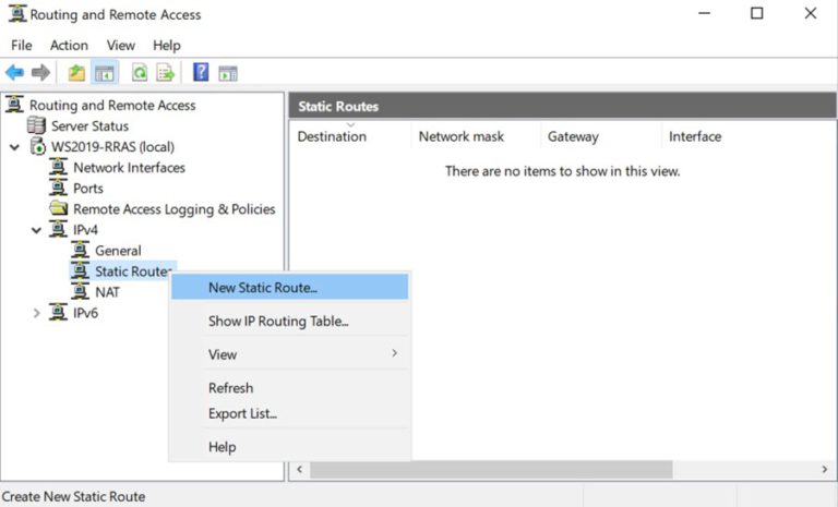 enter the address space that you set on the virtual