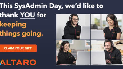 SysAdmin Day, Win an #Amazon Voucher With @AltaroSoftware 3