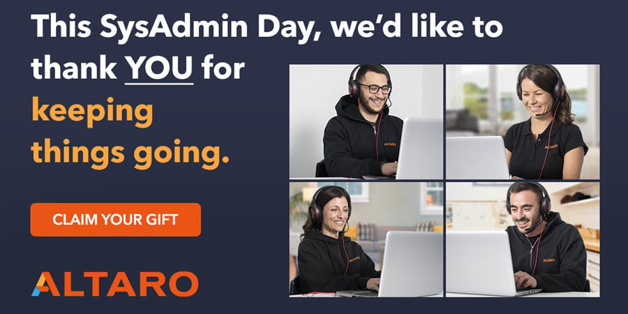 SysAdmin Day, Win an #Amazon Voucher With @AltaroSoftware 2 SysAdmin Day, Win an #Amazon Voucher With @AltaroSoftware 2