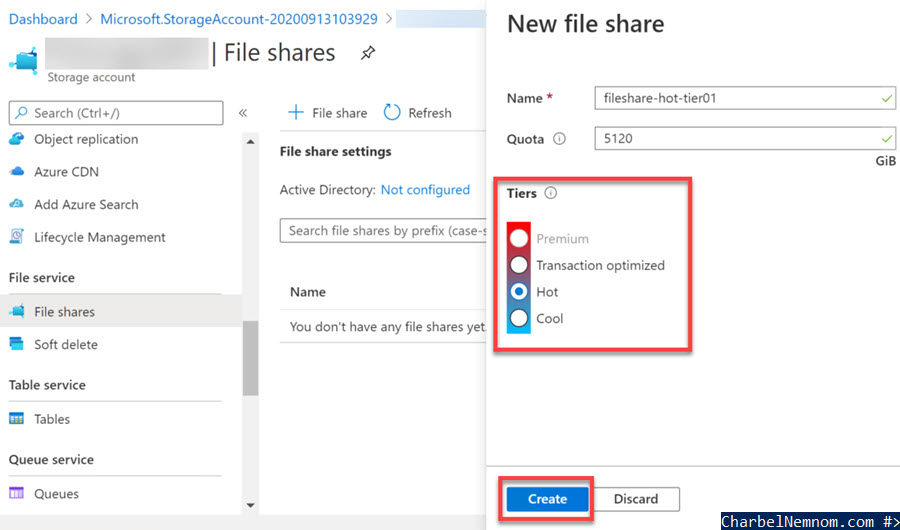 How to Lower Azure File Shares Cost with Hot and Cool Tiers 11