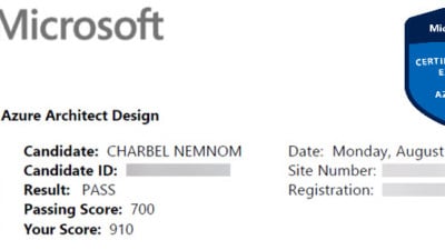 Passed AZ-304 Exam: Microsoft Azure Architect Design #MicrosoftLearn 8