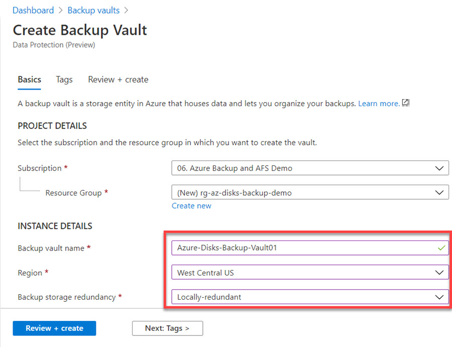 How to Back up and Restore Azure Managed Disks 3