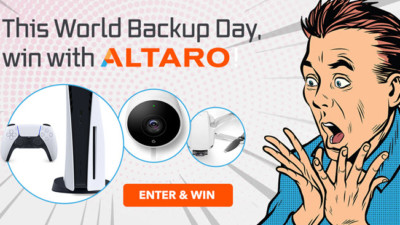 This World Backup Day 2021, Win with Altaro