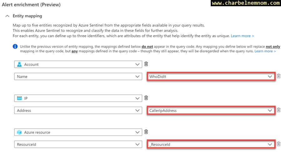 Azure Sentinel Alert enrichment