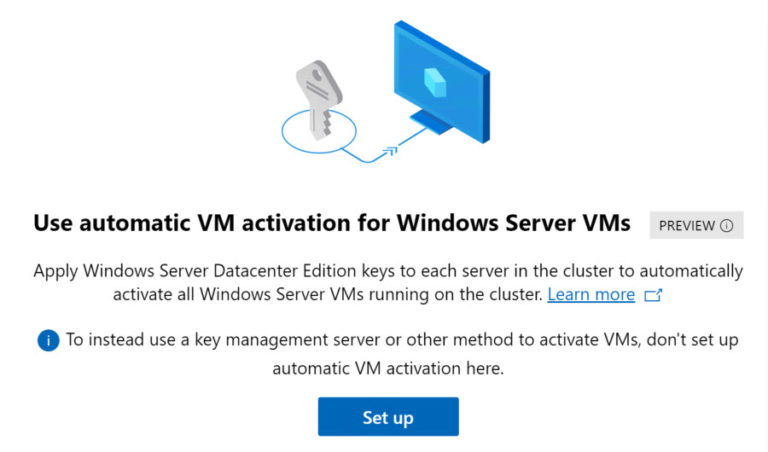 Automatic VM Activation For Windows Server In Windows Admin Center ...