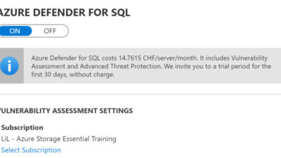 Enable Vulnerability Assessment on SQL Servers