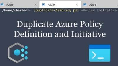 Duplicate Azure Policy Definition and Initiative