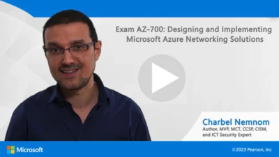 My 1st Microsoft Press Learning Course is Published - Exam AZ-700 Designing and Implement Azure Networking