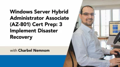 AZ-801 Implement Disaster Recovery in Microsoft Azure