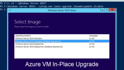 How to In-Place Upgrade Windows Server VMs in Microsoft Azure?