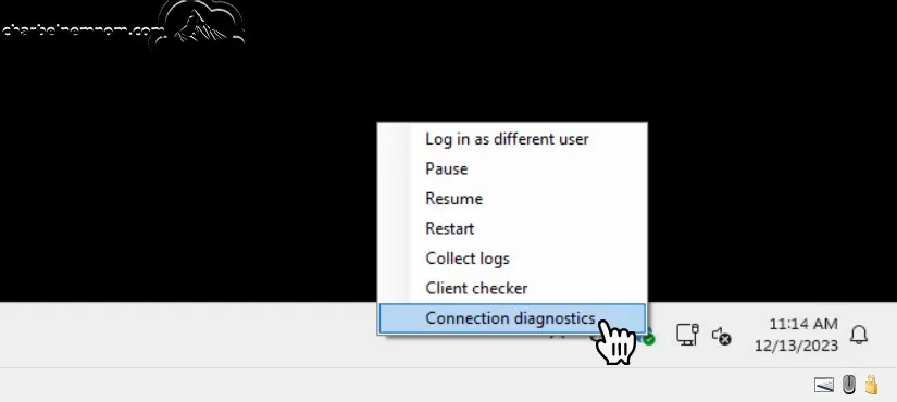 GSA Connection diagnostics