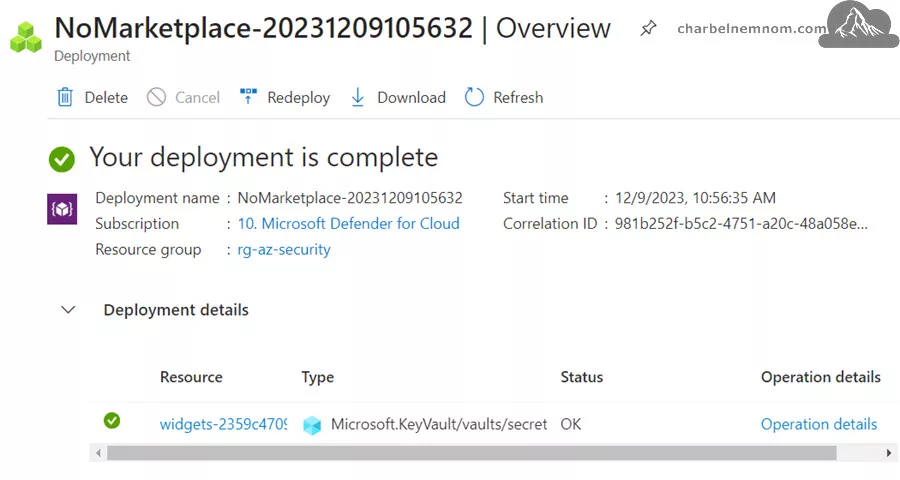 Supercharge Your Threat Analysis with Microsoft Sentinel Enrichment Widgets 10 Creating widget secret in Key Vault