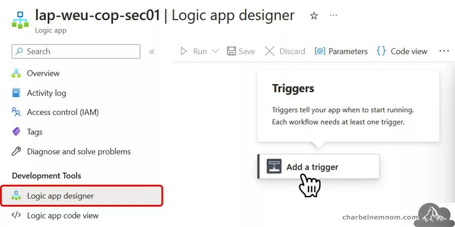 Add a trigger