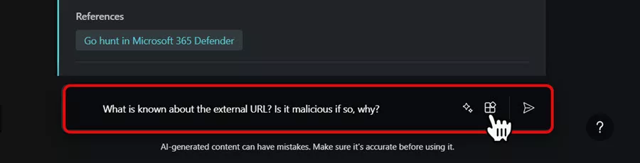 What is known about the URL? Is it malicious if so, why?