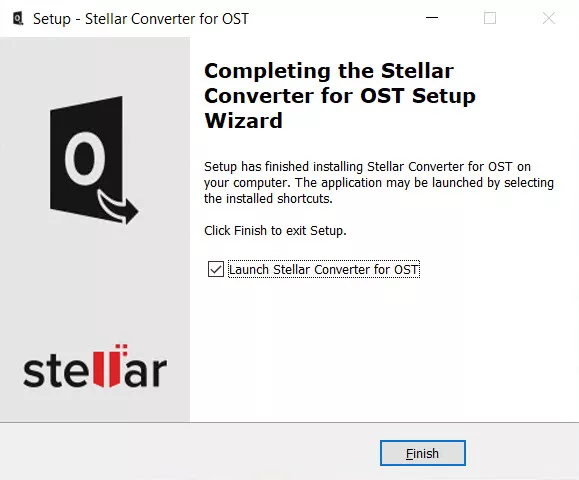 Steps to install Stellar Converter for OST