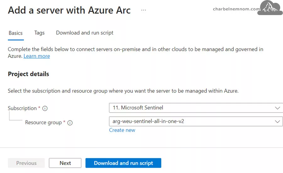 Effective Approach To Collect Windows Firewall Events to Microsoft Sentinel 31 Enter project details and select the connectivity method