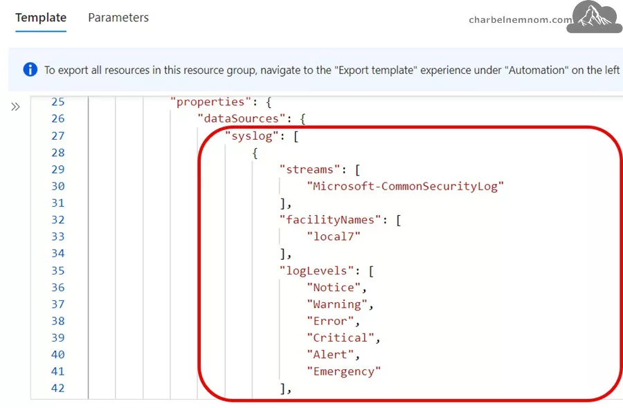 Optimize Costs Using Ingestion-Time Transformation for Fortinet Logs in Microsoft Sentinel 15 DCR ARM template | Syslog facilities